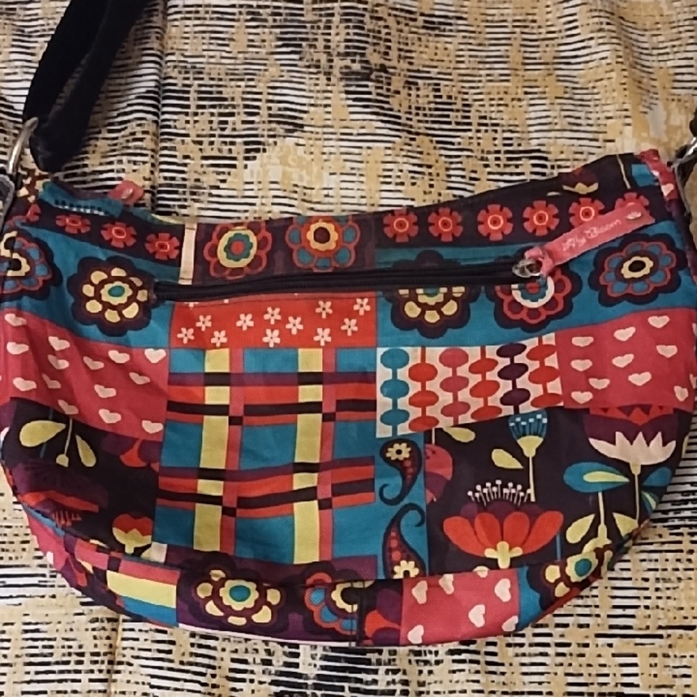 Colorful Floral Patchwork Women's Bag